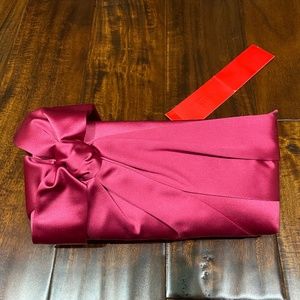 Valentino Brand New Red Bow Purse